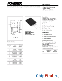 Datasheet RM25HG-24S manufacturer Powerex