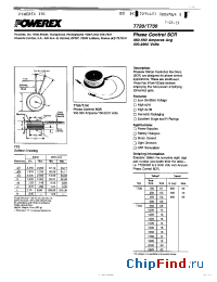 Datasheet T7201435 manufacturer Powerex