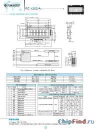 Datasheet PC1202 manufacturer Powertip
