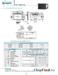 Datasheet PG12864-Q manufacturer Powertip