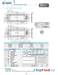Datasheet PG24064-A manufacturer Powertip
