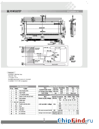 Datasheet PG24064-M manufacturer Powertip