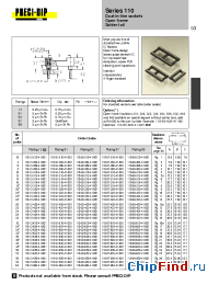 Datasheet 110-13-210-41-001 manufacturer Precid-Dip