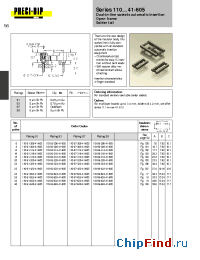Datasheet 110-91-308-41-605 manufacturer Precid-Dip