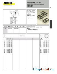 Datasheet 110-93-320-41-801 manufacturer Precid-Dip