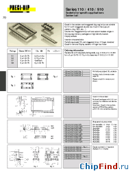 Datasheet 110-99-064-01-505 manufacturer Precid-Dip