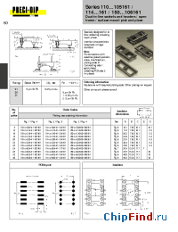 Datasheet 110-Z1-308-41-105161 manufacturer Precid-Dip