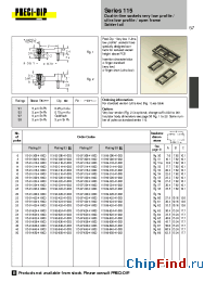Datasheet 115-91-424-41-003 manufacturer Precid-Dip