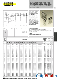Datasheet 153-90-318-00-001 manufacturer Precid-Dip
