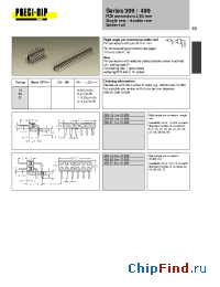 Datasheet 399-10-116-10-009 manufacturer Precid-Dip