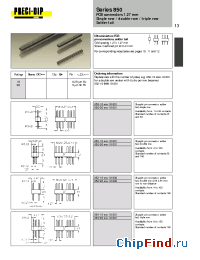 Datasheet 854-10-016-10-001 manufacturer Precid-Dip