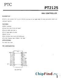 Datasheet PT2125-C4N-NNM1-C manufacturer PTC