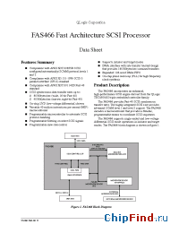 Datasheet FAS466 manufacturer QLogic