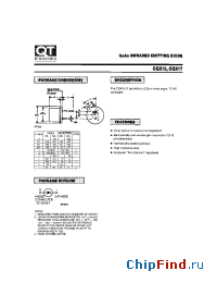 Datasheet CQX17 manufacturer QT