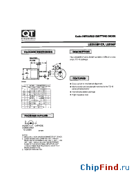 Datasheet LED55CF manufacturer QT