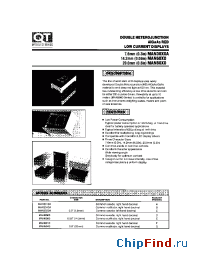 Datasheet MAN3020A manufacturer QT