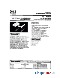 Datasheet MAN3680A manufacturer QT