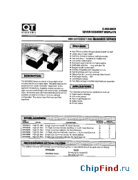 Datasheet MAN6900 manufacturer QT