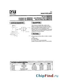 Datasheet MV5774C manufacturer QT