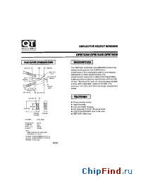 Datasheet OPB704W manufacturer QT