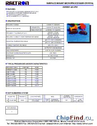 Datasheet AS-2PD manufacturer Raltron