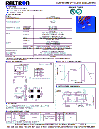 Datasheet CO41805 manufacturer Raltron