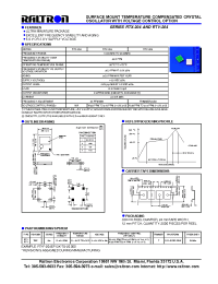 Datasheet RTX-204 manufacturer Raltron