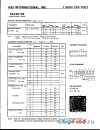 Datasheet SCL4014BE manufacturer R&E
