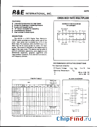 Datasheet SCL4527BC manufacturer R&E