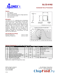 Datasheet SLCD-61N2 manufacturer R&E