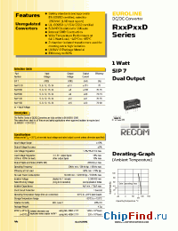Datasheet R09P15D manufacturer Recom