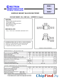 Datasheet 05A1 manufacturer Rectron