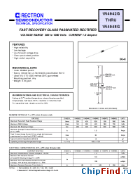 Datasheet 1N4942G manufacturer Rectron