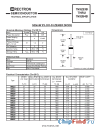 Datasheet 1N5224B-B manufacturer Rectron