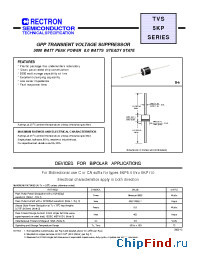 Datasheet 5KP30CA-B-S-R01 manufacturer Rectron
