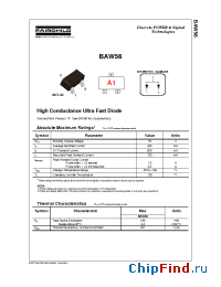 Datasheet BAW56-MR manufacturer Rectron