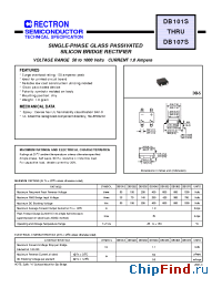 Datasheet DB103S manufacturer Rectron