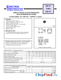 Datasheet DB156 manufacturer Rectron