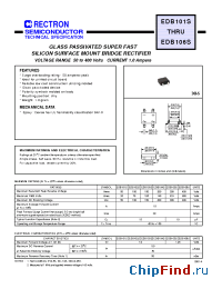 Datasheet EDB101S manufacturer Rectron