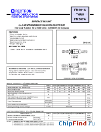Datasheet FM202A-W manufacturer Rectron