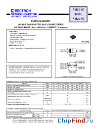 Datasheet FM202C-W manufacturer Rectron