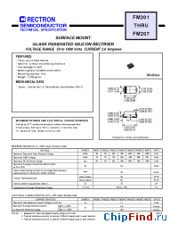 Datasheet FM204-W manufacturer Rectron