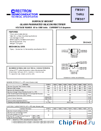Datasheet FM301-W manufacturer Rectron