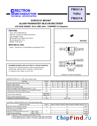 Datasheet FM302A-W manufacturer Rectron