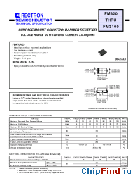 Datasheet FM3100 manufacturer Rectron