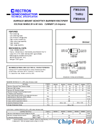 Datasheet FM320A-W manufacturer Rectron