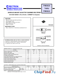 Datasheet FM5820-W manufacturer Rectron