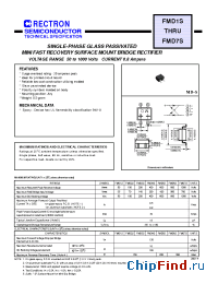 Datasheet FMD2S-W manufacturer Rectron