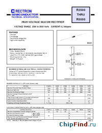 Datasheet R3000-T manufacturer Rectron