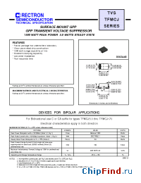 Datasheet SMCJ100CA-W manufacturer Rectron